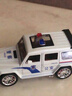 赟婭警車(chē)玩具1:18超大號奔馳大G仿真合金越野車(chē)模型送男生日新年禮物 1:18奔馳大G警車(chē) 曬單實(shí)拍圖