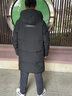 波司登（BOSIDENG）25新款羽絨服男款中長(cháng)戶(hù)外90絨鵝絨極寒連帽加厚寬松外套商場(chǎng)同款 黑色8056-至高抵御-30℃-700+高蓬鵝絨 XL 185/104A 體重約155-170斤 曬單實(shí)拍圖