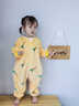 葉余寶寶睡衣秋冬季法蘭絨加絨加厚珊瑚絨連體爬服家居服睡袋 贈黃色胡蘿卜(單層雙面絨)配 73 建議身高60-70cm 曬單實(shí)拍圖