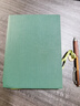 MUSEMARKS寧靜綠系列 120g無(wú)酸紙A5軟皮空白筆記本本子原創(chuàng  )diy手繪手賬本素描畫(huà)畫(huà)日記本記事本定制可印logo 黛綠色-A5空白 曬單實(shí)拍圖