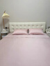 馨而樂(lè )（Bravo）富安娜出品四件套100支長(cháng)絨棉貢緞高級輕奢純棉結婚粉色床上用品230*229cm 曬單實(shí)拍圖