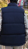 大嘴猴（paul frank）棉馬甲男士冬季厚款保暖大碼背心外穿立領(lǐng)坎肩外套男 藏青色 3XL 曬單實(shí)拍圖