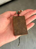 九刀匠天然越南芽莊沉香吊墜無(wú)事牌沉水奇楠女男款文玩素牌木掛件項鏈 9分沉水 丨約60*40*10mm*19g 曬單實(shí)拍圖