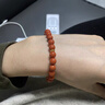 《梵音》正品天然南紅瑪瑙手串18K黃金手鏈男女款馬年本命年禮物 梵音7.5mm南紅18K金手串 14.5cm 曬單實(shí)拍圖