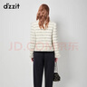 DZZIT地素圈圈呢短外套秋冬復古小香風(fēng) 白色 M 曬單實(shí)拍圖