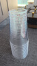 一次性杯子航空杯水杯太空杯加厚硬質(zhì)家用塑料飲杯耐高溫硬塑料 400毫升【加大直筒杯】 200只【實(shí)惠】 曬單實(shí)拍圖