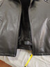 巴寶朗真皮皮衣男水貂整貂皮毛一體內膽可脫卸翻領(lǐng)短款真皮夾克貂皮外套 灰色毛領(lǐng)/黑色拼貂內膽 2XL (180) 建議體重135-150斤 曬單實(shí)拍圖