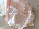 全棉時(shí)代兒童內褲男女童內褲5A抗菌 彩虹郁金香+冰檸綠+粉底郁金香  曬單實(shí)拍圖