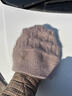 恒源祥新款松鼠絨雙層保暖毛線(xiàn)帽加厚針織百搭堆堆蓓蕾帽子時(shí)尚韓版洋氣 貝雷帽燕麥色 曬單實(shí)拍圖