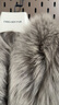 付智恩  絲絨奶芙 芬蘭Sagafurs皇冠級豎排夾革狐貍毛馬甲皮草外套 木霜灰 M 曬單實(shí)拍圖