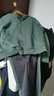 皮爾卡丹（pierre cardin）連帽運動(dòng)服套裝女春秋2025新品時(shí)尚洋氣秋季母親裝衛衣休閑兩件套 豆綠 2XL (125-140斤) 曬單實(shí)拍圖