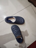 潔麗雅防水棉拖鞋男士冬季外穿全包跟防滑保暖居家用室內加絨加厚棉鞋男 遠峰藍 【一鞋兩穿 防水保暖】 42-43 【適合41-42】 曬單實(shí)拍圖