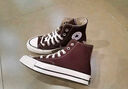 匡威（Converse）官方1970S運動(dòng)高幫帆布鞋巴恩風(fēng)摩卡棕咖啡色A08137C A08137C 43 曬單實(shí)拍圖