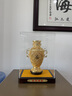 漢京金玉滿(mǎn)堂銅鎏金花絲花瓶擺件客廳辦公室高端裝飾喬遷新居開(kāi)業(yè)禮物 【京倉直發(fā) 帶罩款】金玉滿(mǎn)堂 長(cháng)30寬23高41厘米 曬單實(shí)拍圖