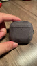 優(yōu)束適用airpods4代蘋(píng)果耳機保護套翻毛皮保護套高級感商務(wù)簡(jiǎn)約防摔防滑耐磨四代全包觸感溫和QC 【商務(wù)灰】毛絨手感-耐臟防摔可無(wú)線(xiàn)充電 Airpods 4代保護套【送掛鉤】 曬單實(shí)拍圖