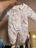 嬰蒂尼秋冬保暖寶寶連體衣 夾棉哈衣嬰兒秋冬季a類(lèi)初生寶寶衣服滿(mǎn)月加厚 小馬精靈 66cm 曬單實(shí)拍圖