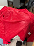 皮爾卡丹（pierre cardin）品牌女裝紅色外套女春秋2025新品運動(dòng)沖鋒上衣春秋寬松女士夾克衫 紅色 【春秋款】HSH6626 XL 110-125斤 曬單實(shí)拍圖