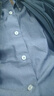 布克兄弟（BrooksBrothers）男士春夏牛津紡紐扣領(lǐng)logo休閑襯衫 4003-深牛仔藍 M 曬單實(shí)拍圖