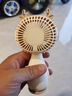 歐利文手持小風(fēng)扇桌面家用床上用臥室靜音臺式迷你小型便攜大風(fēng)力嬰兒童充電usb風(fēng)扇制冷辦公室宿舍風(fēng)寶 曬單實(shí)拍圖