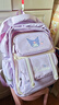 Hello Kitty小學(xué)生書(shū)包女生大容量新款庫洛米防水雙肩背包一三五六年級兒童 庫洛米紫色大號（DB96667） 曬單實(shí)拍圖