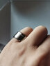 Colaivkloia情侶戒指男女對戒白金色素圈尾戒指環(huán)520情人節生日禮物送男女友 Tk0320-白金色 美碼6號 曬單實(shí)拍圖
