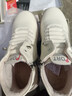 鴻星品斷碼真皮牛筋底小白鞋女2025秋冬新款媽媽時(shí)尚休閑短靴輕便耐磨輕 33559-1米色加絨-材質(zhì)升級版 38 曬單實(shí)拍圖