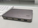 海備思USB4拓展塢Type-c擴展塢桌面轉換器蘋(píng)果電腦macbook筆記本轉接器40Gbps兼容雷電5/4接口三屏異顯 香檳金【40Gbps/8K60Hz/PD100W】 曬單實(shí)拍圖