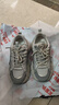 ZHR厚底老爹鞋女春秋復古百搭女鞋輕便內增高運動(dòng)休閑鞋 IF91灰色37 曬單實(shí)拍圖