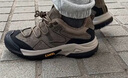 駱駝（CAMEL）踏山男士戶(hù)外登山復古皮面加絨休閑徒步鞋 G14A342696R 卡其 42 曬單實(shí)拍圖