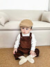 諄梧寶寶帽子春秋款貝雷帽男女寶鴨舌帽兒童前進(jìn)帽夏季薄款2025新款潮 字母前進(jìn)帽【卡其色】 帽圍46-50cm 曬單實(shí)拍圖