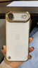 弘卓【發(fā)黃包賠】適用iphone Air手機殼蘋(píng)果air保護套透明電鍍無(wú)邊框超薄防摔散熱簡(jiǎn)約硬殼 沙漠金 曬單實(shí)拍圖