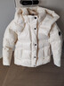 波司登（BOSIDENG）【商場(chǎng)熱賣(mài)同款】25年新款泡芙羽絨服短款收腰顯瘦外套B250243116 幻境白|8625-趨勢推薦色 M 165/88A 充絨量191 體重約110-120斤 曬單實(shí)拍圖