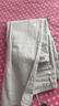 森馬（Semir）森柔|牛仔褲男夏季寬松直筒褲復古水洗薄款純棉長(cháng)褲103325124102A 曬單實(shí)拍圖