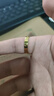 老凰祥百年古法工藝金包銀戒指輕奢款古法素圈金包銀男女對戒港碼 港碼16號 普通款 曬單實(shí)拍圖