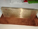 黃銅鎮尺純銅全銅刻字文房四寶書(shū)法國風(fēng)定制圓型鎮紙仿古梅蘭竹菊 蘭亭序（小號）無(wú)印章 曬單實(shí)拍圖