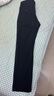 羅蒙（ROMON）西裝休閑褲商務(wù)通勤風(fēng)加厚保暖秋冬季高彈免燙正裝長(cháng)褲子男 黑 33 曬單實(shí)拍圖