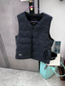 皮爾卡丹輕奢高端羽絨馬甲男士冬季輕薄保暖背心坎肩無(wú)袖外套爸爸男裝上衣 灰色 M 170/88A 【建議115-130斤】 曬單實(shí)拍圖