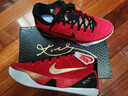 耐克科比9男子實(shí)戰籃球鞋冬季新款戶(hù)外抗扭NIKE KOBE 9 IH1400 600大學(xué)紅/金屬金/黑 42 曬單實(shí)拍圖