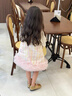 可英女童連衣裙國風(fēng)新款2025秋冬款女寶甜美公主裙小女孩新中式背心裙 粉色 100 （適合身高90cm-100cm） 曬單實(shí)拍圖