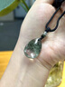 蔻詩(shī)哲 COASZE天然綠幽靈吊墜女巴西聚寶盆水晶項鏈男掛墜214情人節生日禮物送 步步高金字塔B款【繩鏈款】 曬單實(shí)拍圖