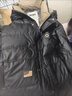 花花公子（PLAYBOY）羽絨服男中長(cháng)款冬季2025最新款連帽休閑帥氣時(shí)尚高端防水冬裝外套 黑色【品牌特價(jià)清倉撿漏】 XL 曬單實(shí)拍圖