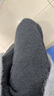 定原灰色加絨闊腿褲女秋冬季2025新款高腰休閑糯米褲九分羊毛呢直筒褲 【加絨加厚】灰色/長(cháng)褲 M /27【建議95-105斤】 曬單實(shí)拍圖