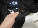Navigare意大利小帆船羽絨服男士冬季外套連帽蓬松鵝絨服保暖防水防寒服 黑 M /48 曬單實(shí)拍圖