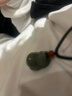 周六福（ZLF）新年禮物  和田玉吊墜男女款鴻運吉祥財運貔貅和田青玉瑪瑙吊墜 吊墜 曬單實(shí)拍圖
