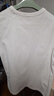 Mr.Bu布先生280g重磅T恤長(cháng)絨棉男士純棉短袖小白T純白色打底衫GT01286 【重磅T-標準版】皓月白 L (175) 曬單實(shí)拍圖