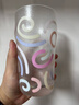 MU16高顏值啤酒杯專(zhuān)用冷水變色酒杯飲料果汁杯水晶玻璃水杯子生日禮物 曬單實(shí)拍圖