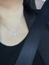 周大生*DC星點(diǎn)純銀項鏈女輕奢小眾鎖骨鏈設計感生日生日禮物送女生 星點(diǎn)項鏈 曬單實(shí)拍圖