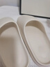 一方通行拖鞋男夏天拖鞋女家居鞋居家鞋情侶EVA拖鞋涼拖鞋男一字 白色 40 【/41碼】通用 曬單實(shí)拍圖