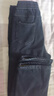 每時(shí)女裝復古直筒牛仔褲女加絨加厚新款寬松顯瘦闊腿褲子女8009藍3XL 曬單實(shí)拍圖