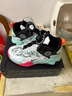 品牌斷碼兒童籃球鞋2025新款男童旋轉紐扣運動(dòng)鞋中大童網(wǎng)面跑步鞋 NK9188白月 33 曬單實(shí)拍圖